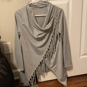 Women’s Small Grey sweater , like new .